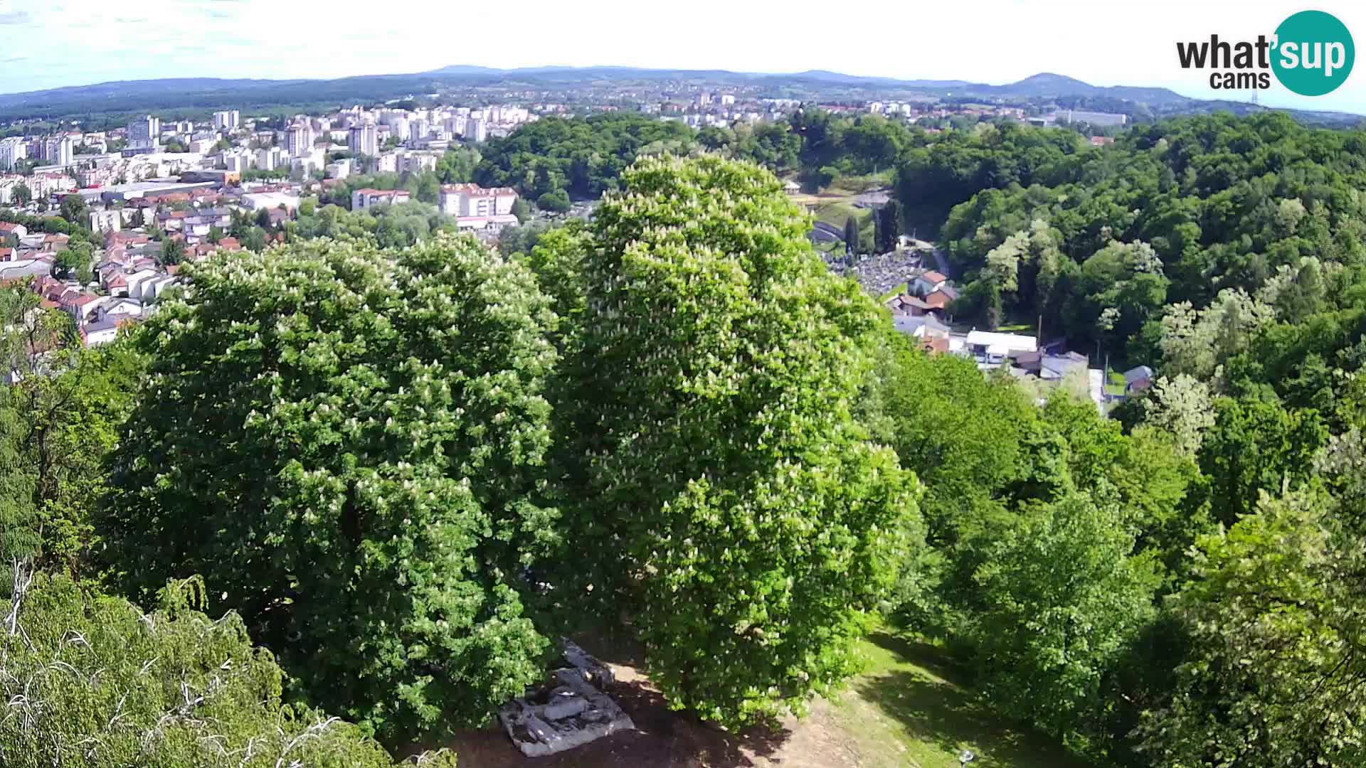 Webcam Karlstadt Burg Dubovac – Liveblick auf das historische Wahrzeichen
