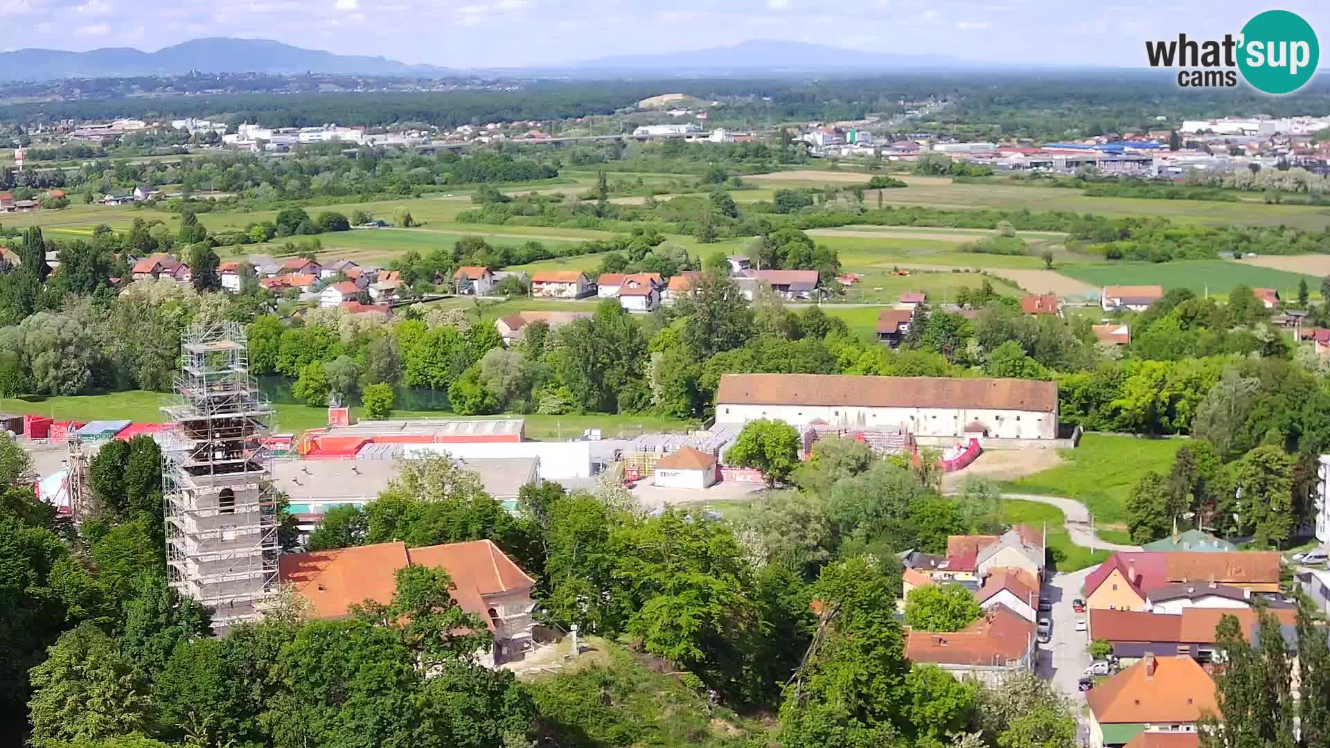 Web kamera Karlovac – Dvorac Dubovac uživo