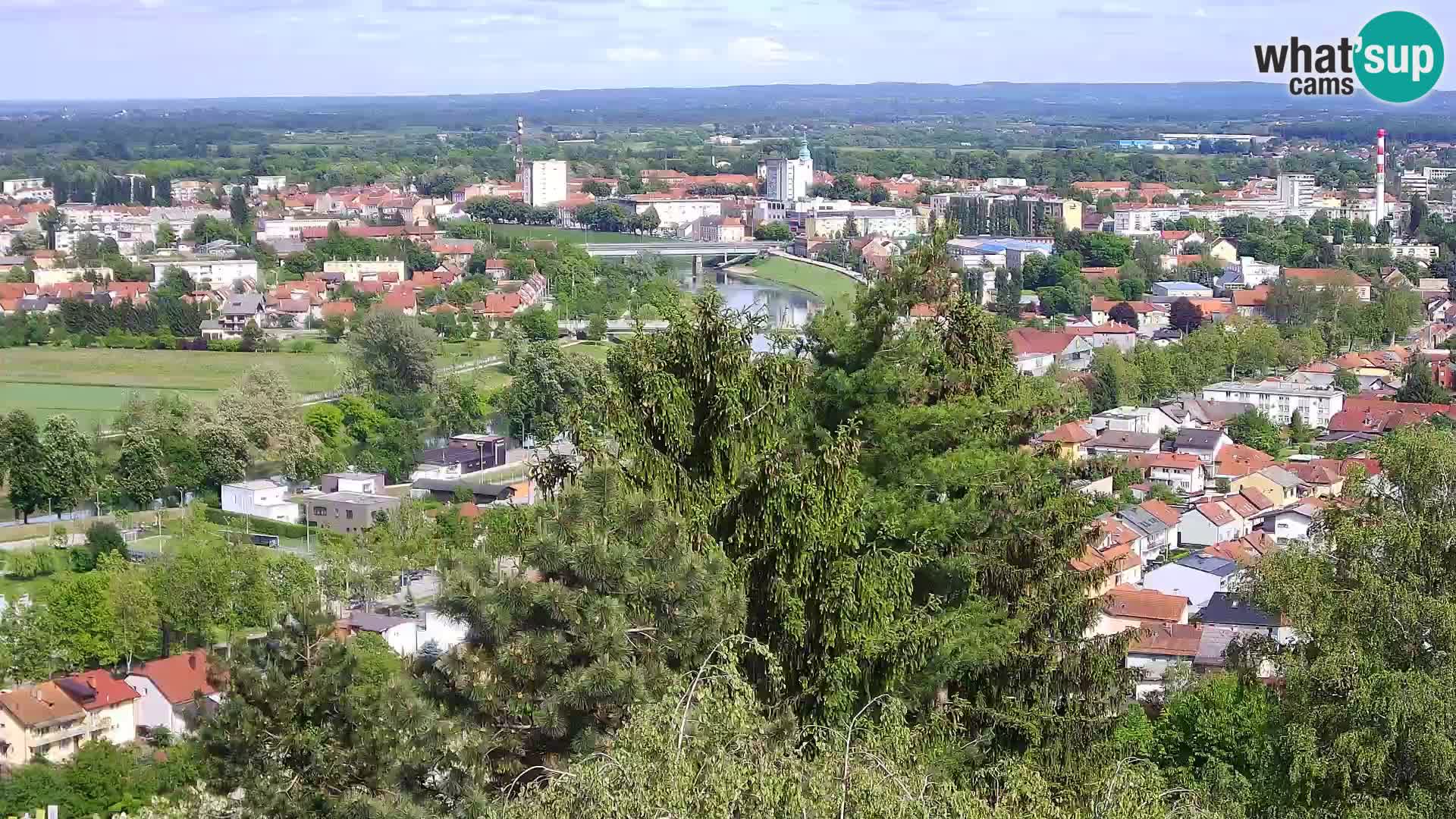 Webcam Karlovac Château Dubovac – Vue en direct de ce monument historique