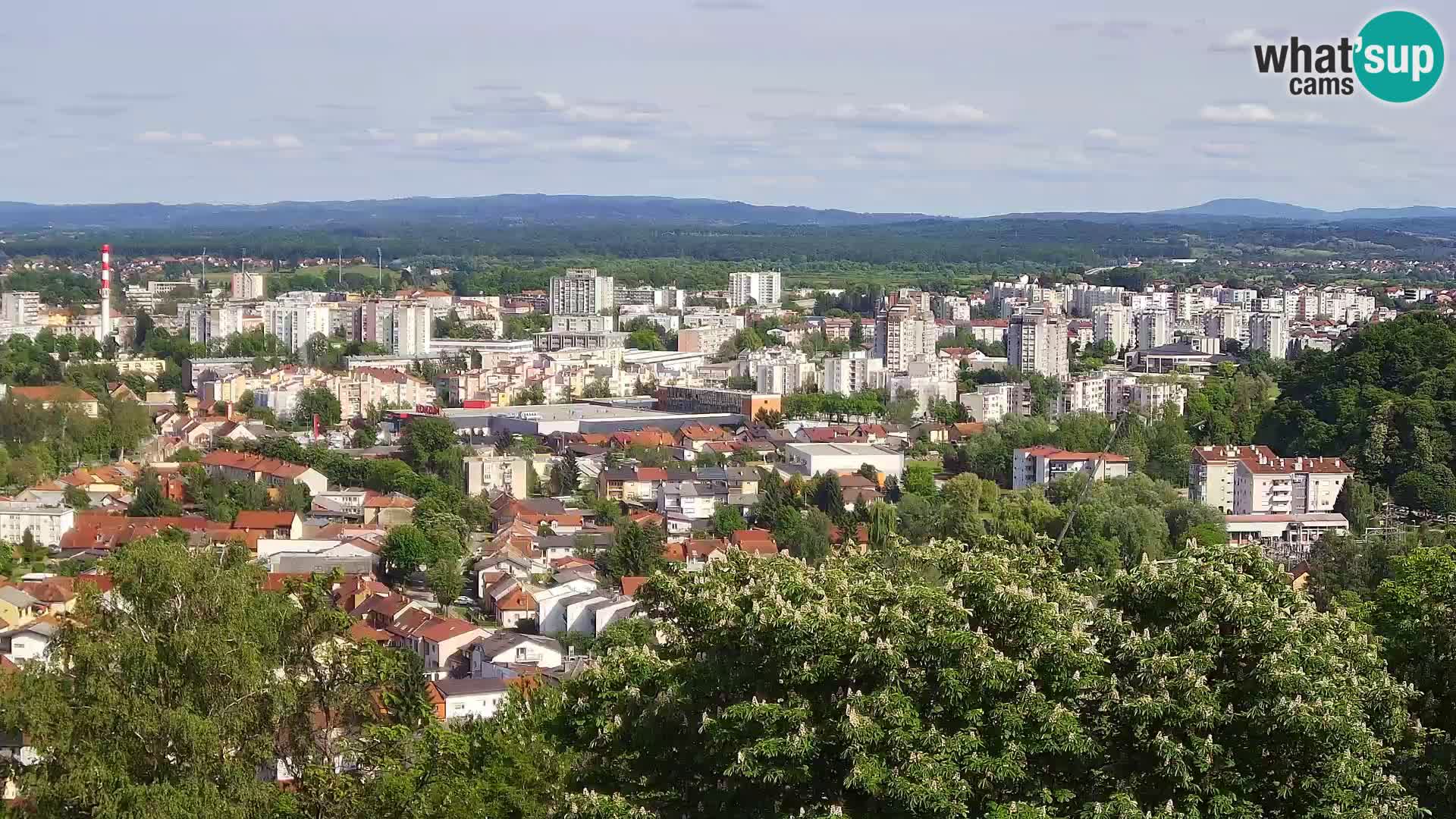 Web kamera Karlovac – Dvorac Dubovac uživo