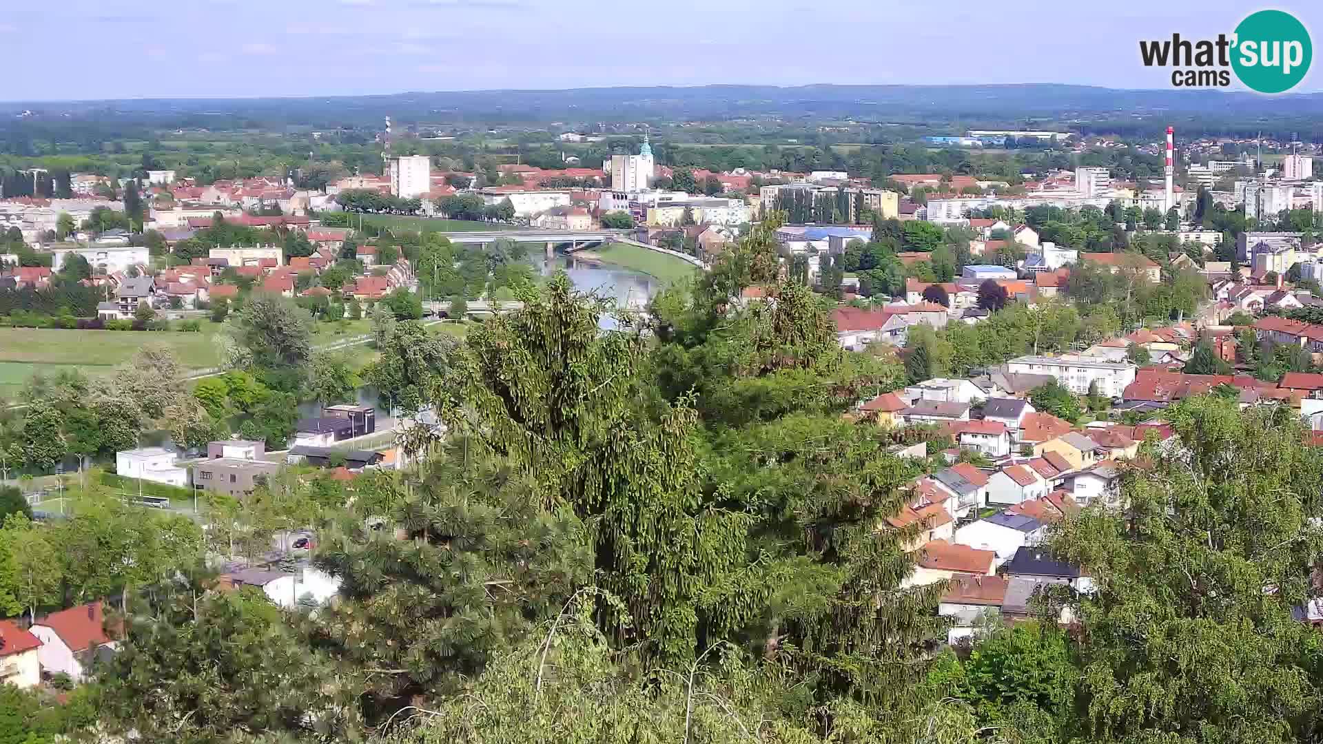 Web kamera Karlovac – Dvorac Dubovac uživo