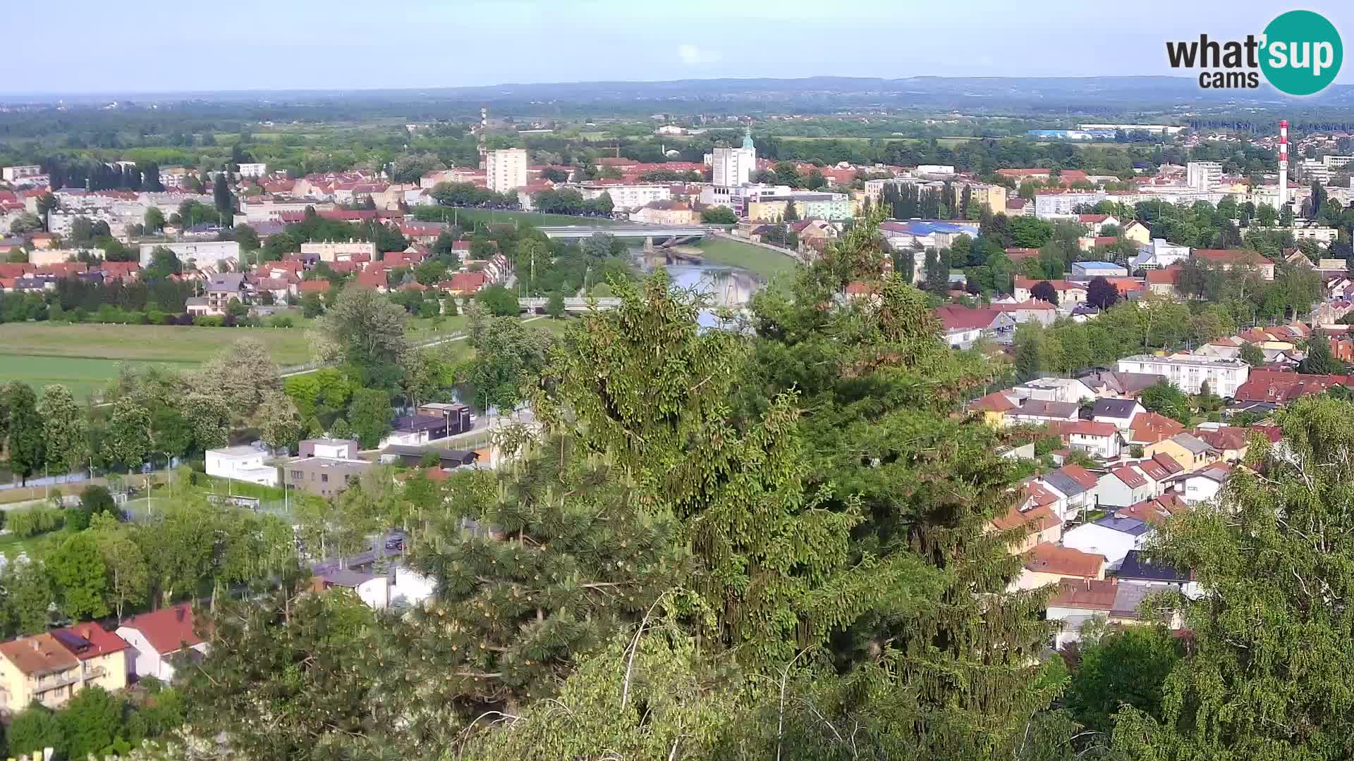 Webcam Karlovac Château Dubovac – Vue en direct de ce monument historique