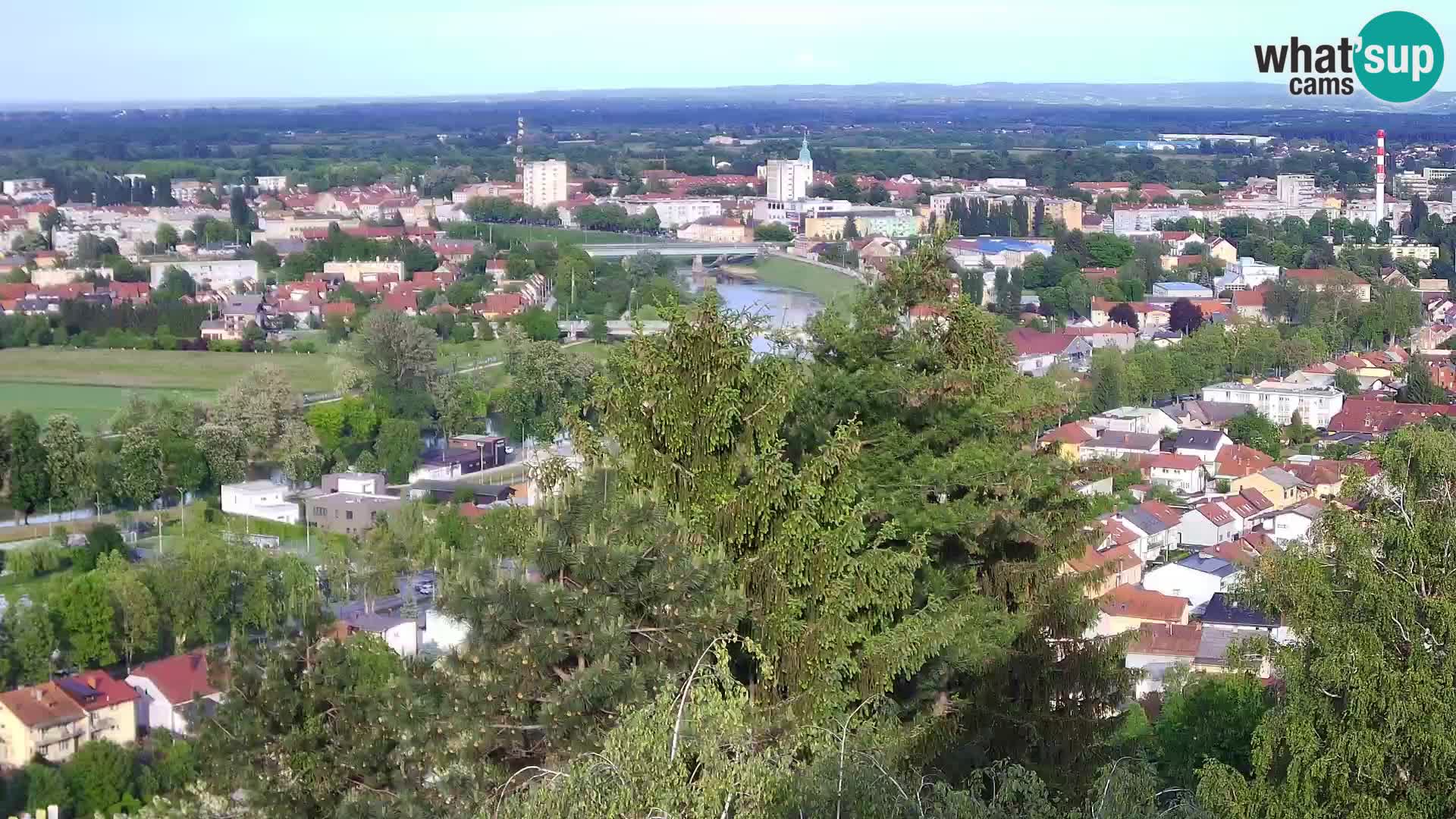 Webcam Karlovac Dubovac Castle – Live View of Karlovac’s Historic Landmark