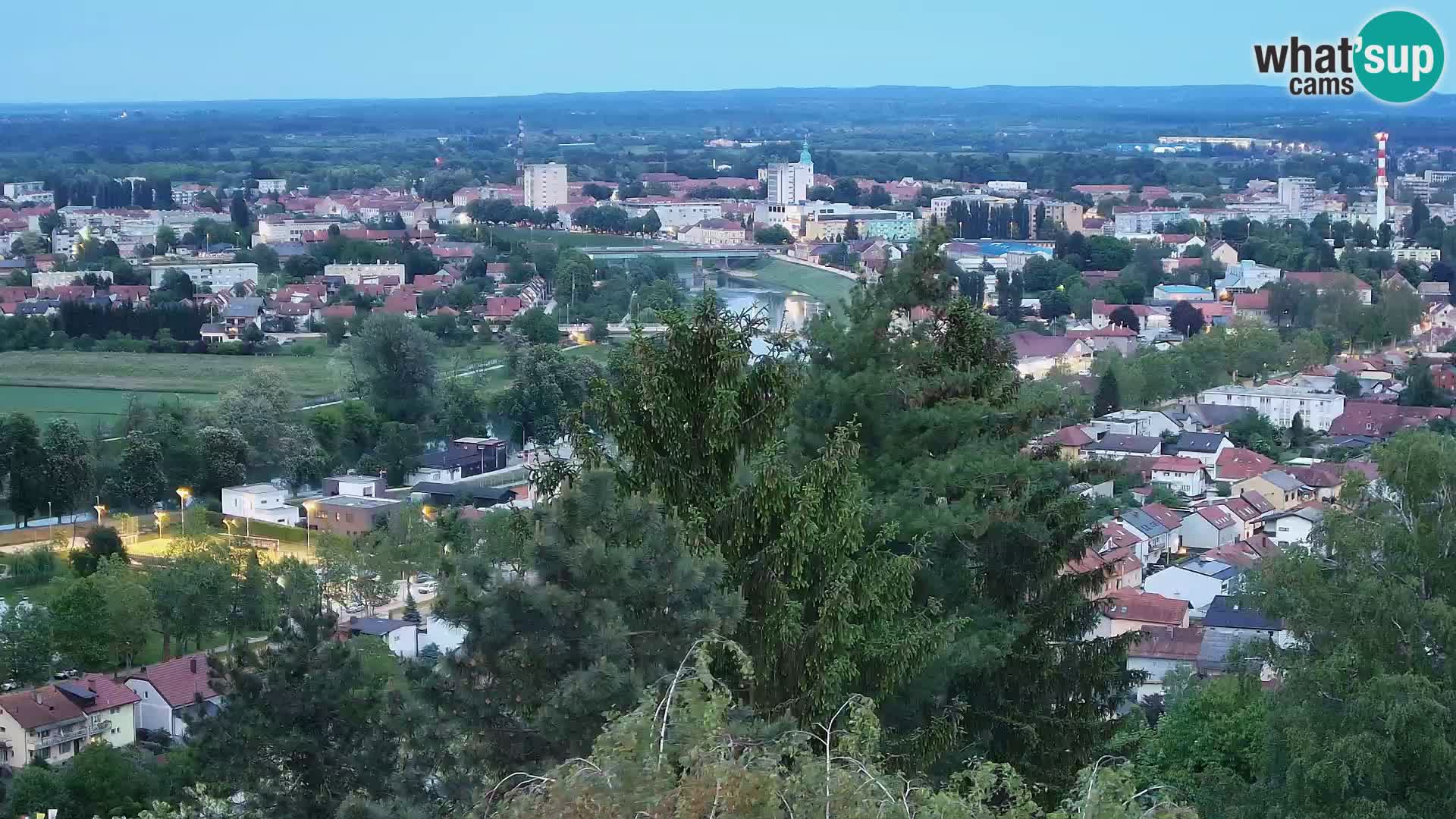 Webcam Karlovac Dubovac Castle – Live View of Karlovac’s Historic Landmark