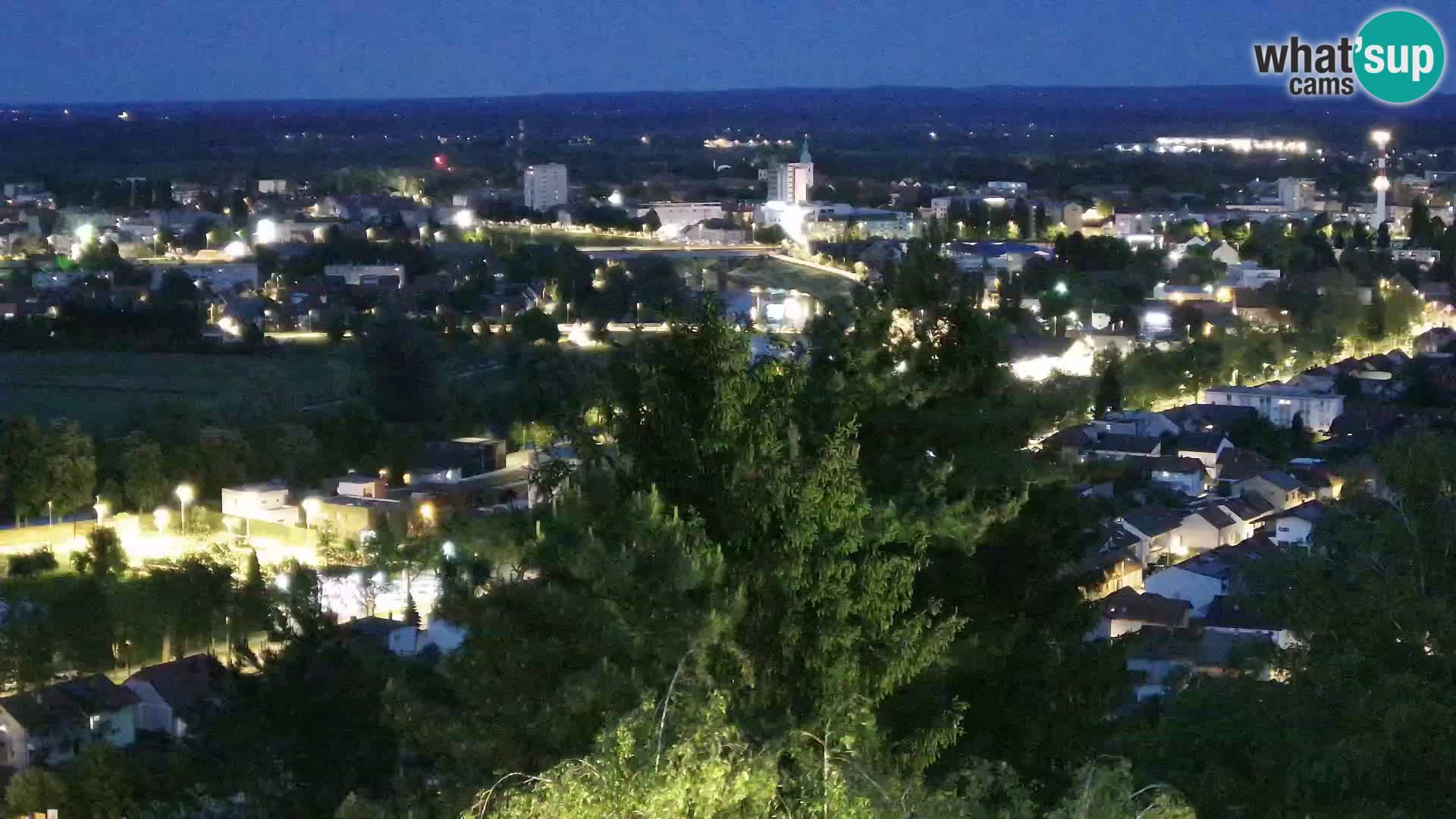 Web kamera Karlovac – Dvorac Dubovac uživo