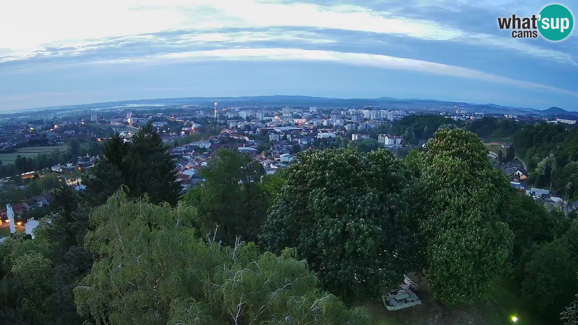 Webcam Karlovac Dubovac Castle – Live View of Karlovac’s Historic Landmark