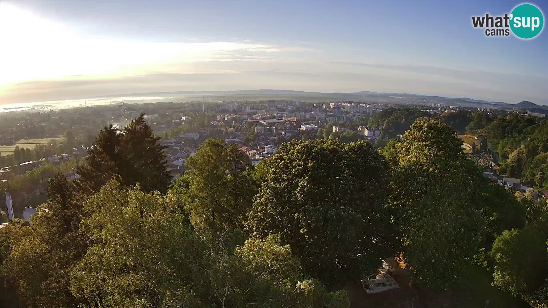 Webcam Karlovac Château Dubovac – Vue en direct de ce monument historique