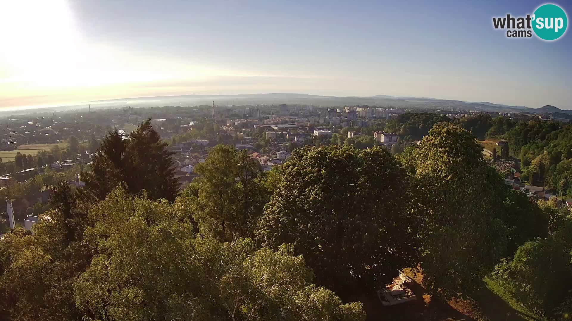 Webcam Karlovac Château Dubovac – Vue en direct de ce monument historique