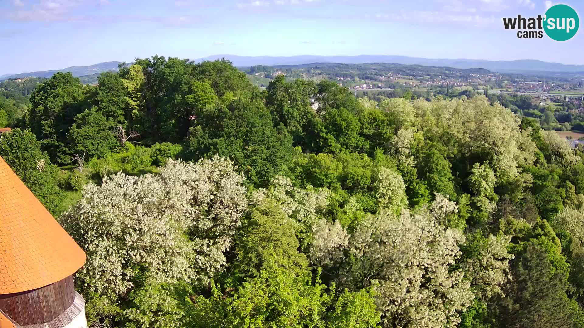 Webcam Karlovac Château Dubovac – Vue en direct de ce monument historique