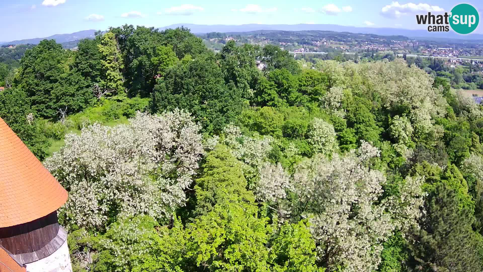 Spletna kamera Karlovac Dubovac grad – Pogled v živo na zgodovinsko znamenitost Karlovca