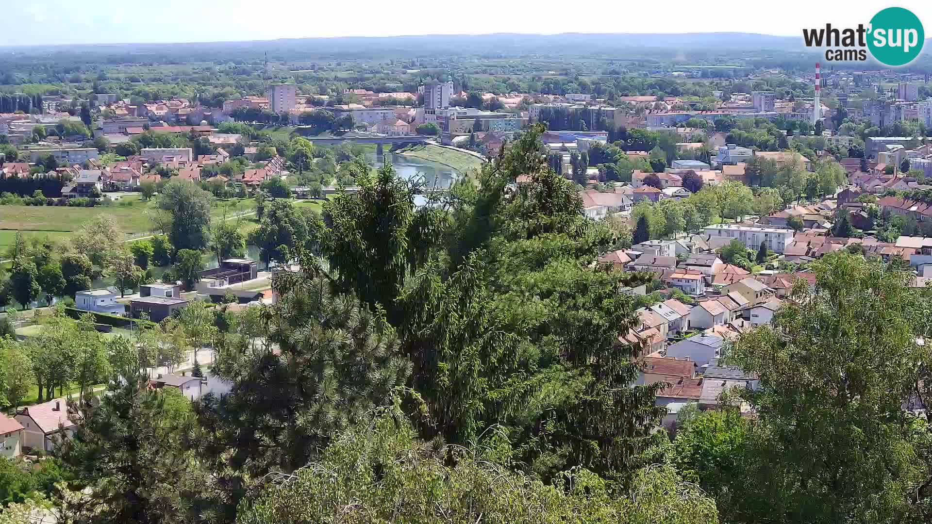 Webcam Karlovac Château Dubovac – Vue en direct de ce monument historique