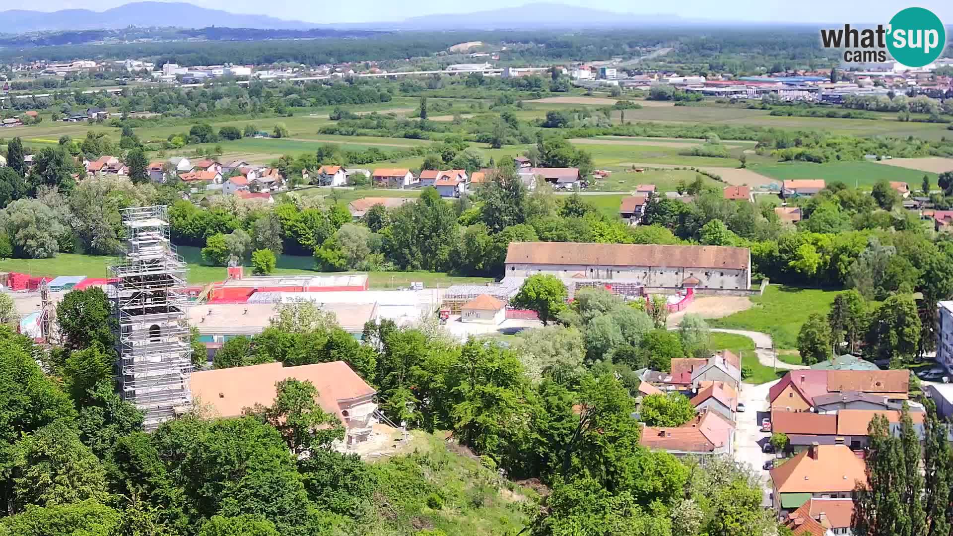 Webcam Karlstadt Burg Dubovac – Liveblick auf das historische Wahrzeichen