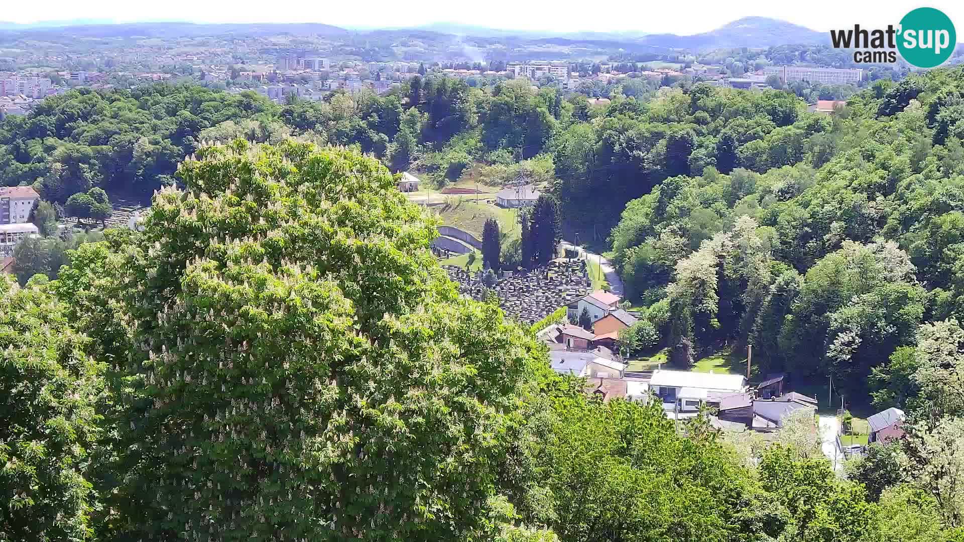 Webcam Karlovac Dubovac Castle – Live View of Karlovac’s Historic Landmark