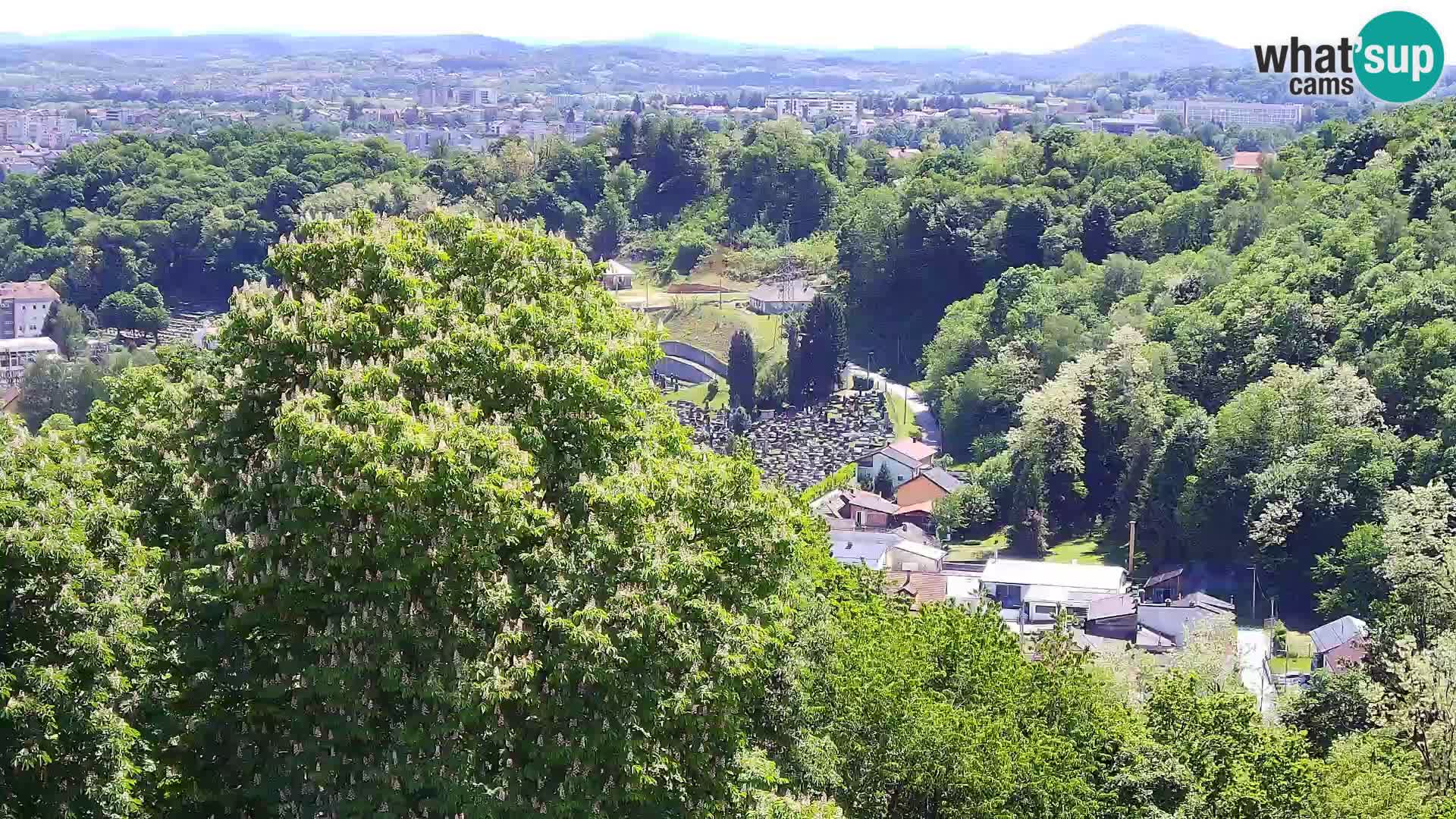 Webcam Karlovac Dubovac Castle – Live View of Karlovac’s Historic Landmark