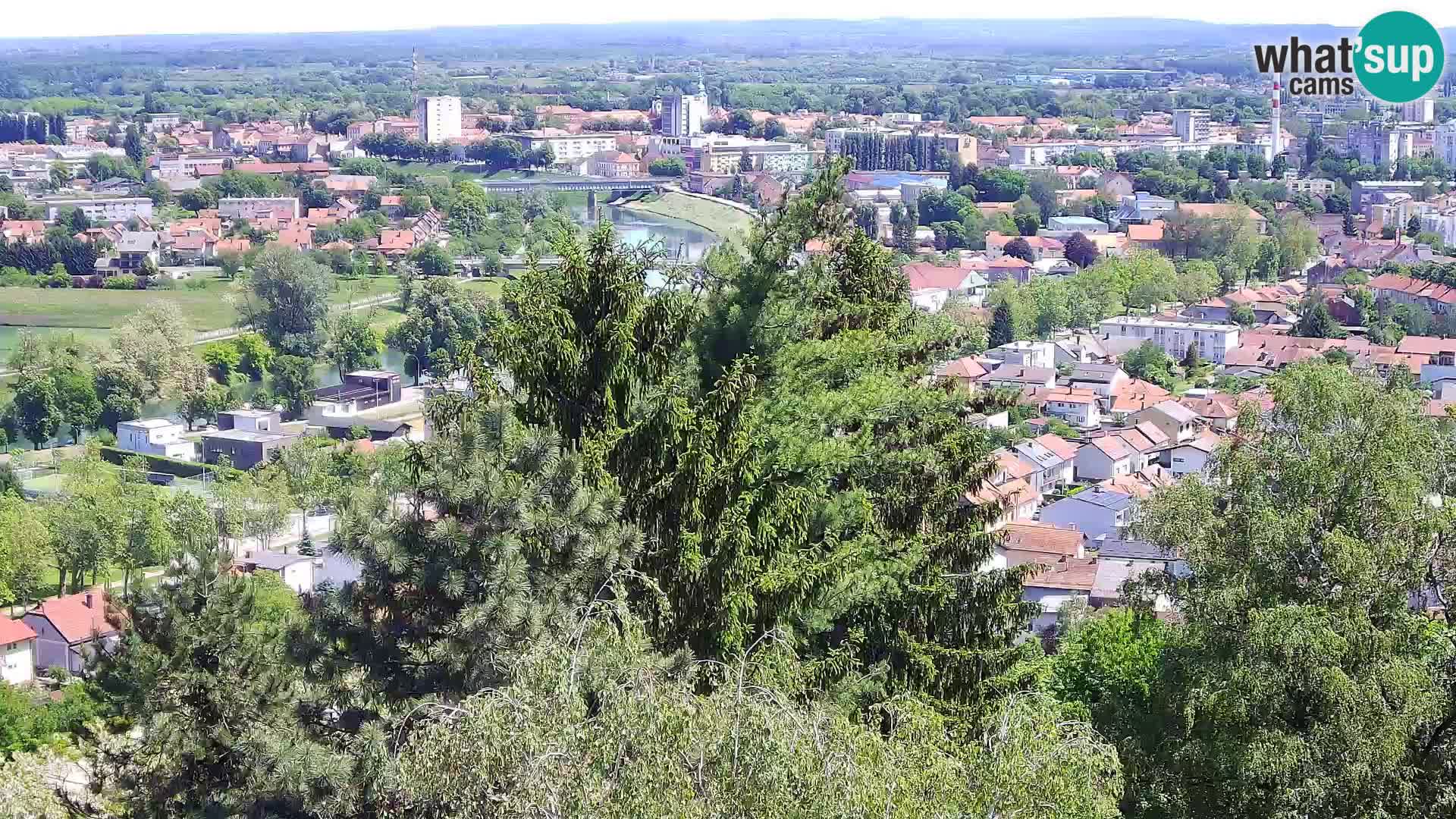 Web kamera Karlovac – Dvorac Dubovac uživo