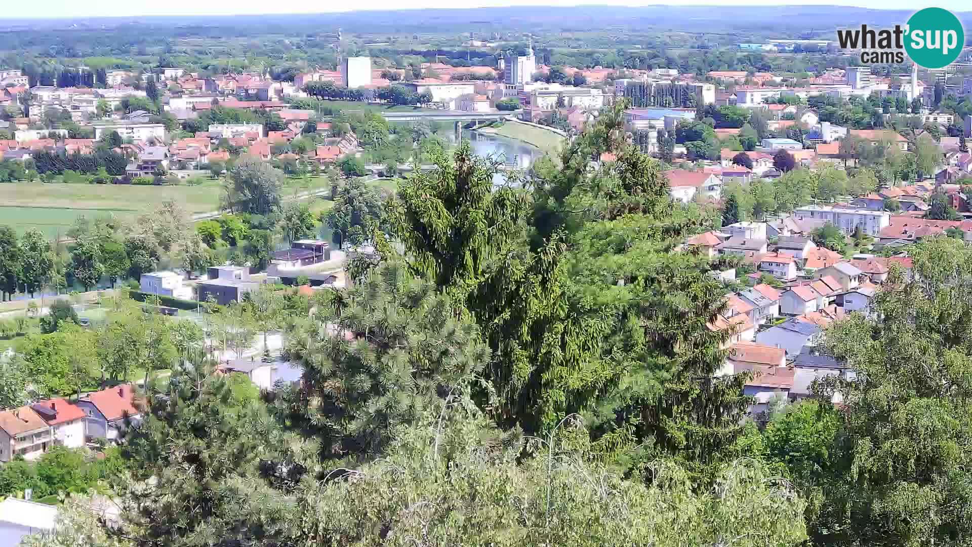 Webcam Karlovac Château Dubovac – Vue en direct de ce monument historique