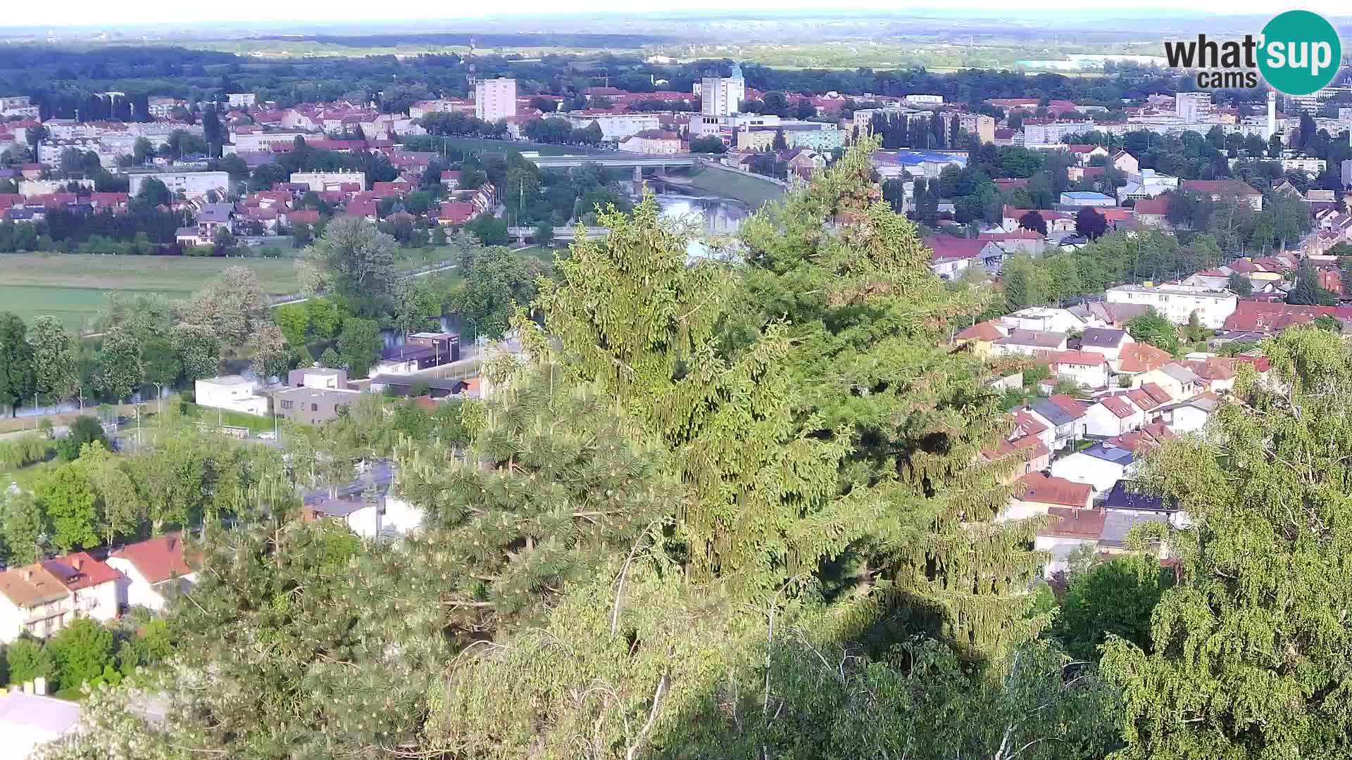 Webcam Karlovac Château Dubovac – Vue en direct de ce monument historique