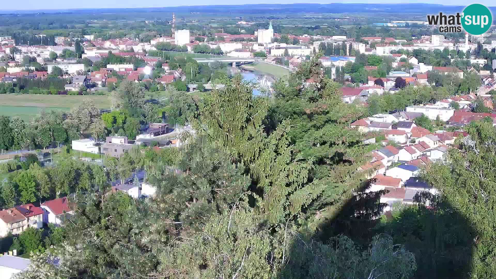 Web kamera Karlovac – Dvorac Dubovac uživo