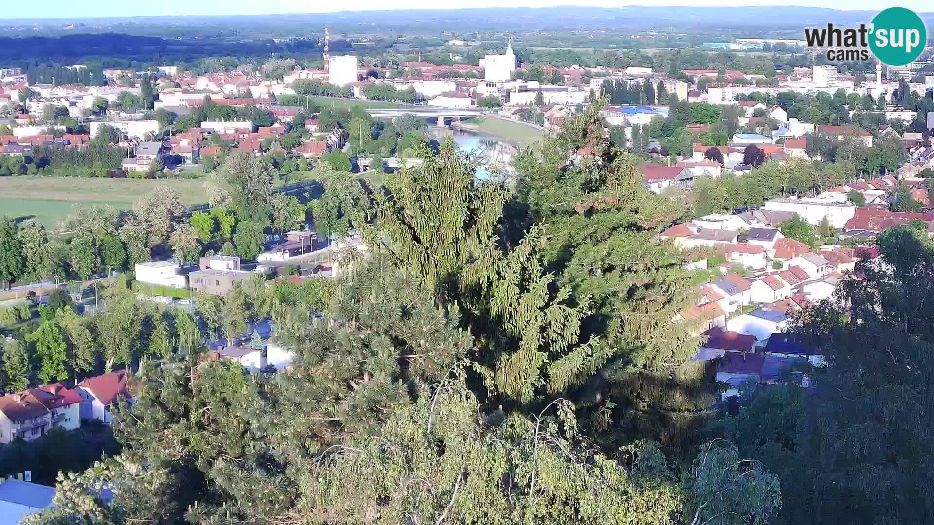Web kamera Karlovac – Dvorac Dubovac uživo