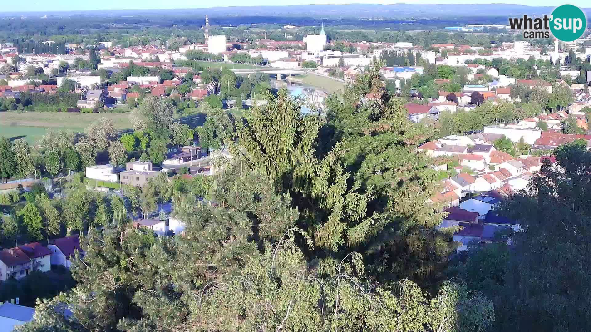 Web kamera Karlovac – Dvorac Dubovac uživo
