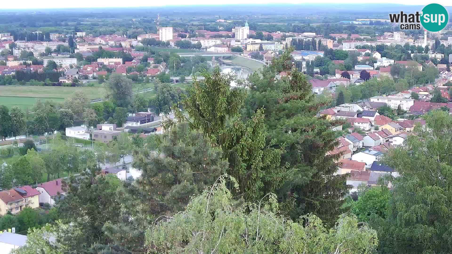 Web kamera Karlovac – Dvorac Dubovac uživo
