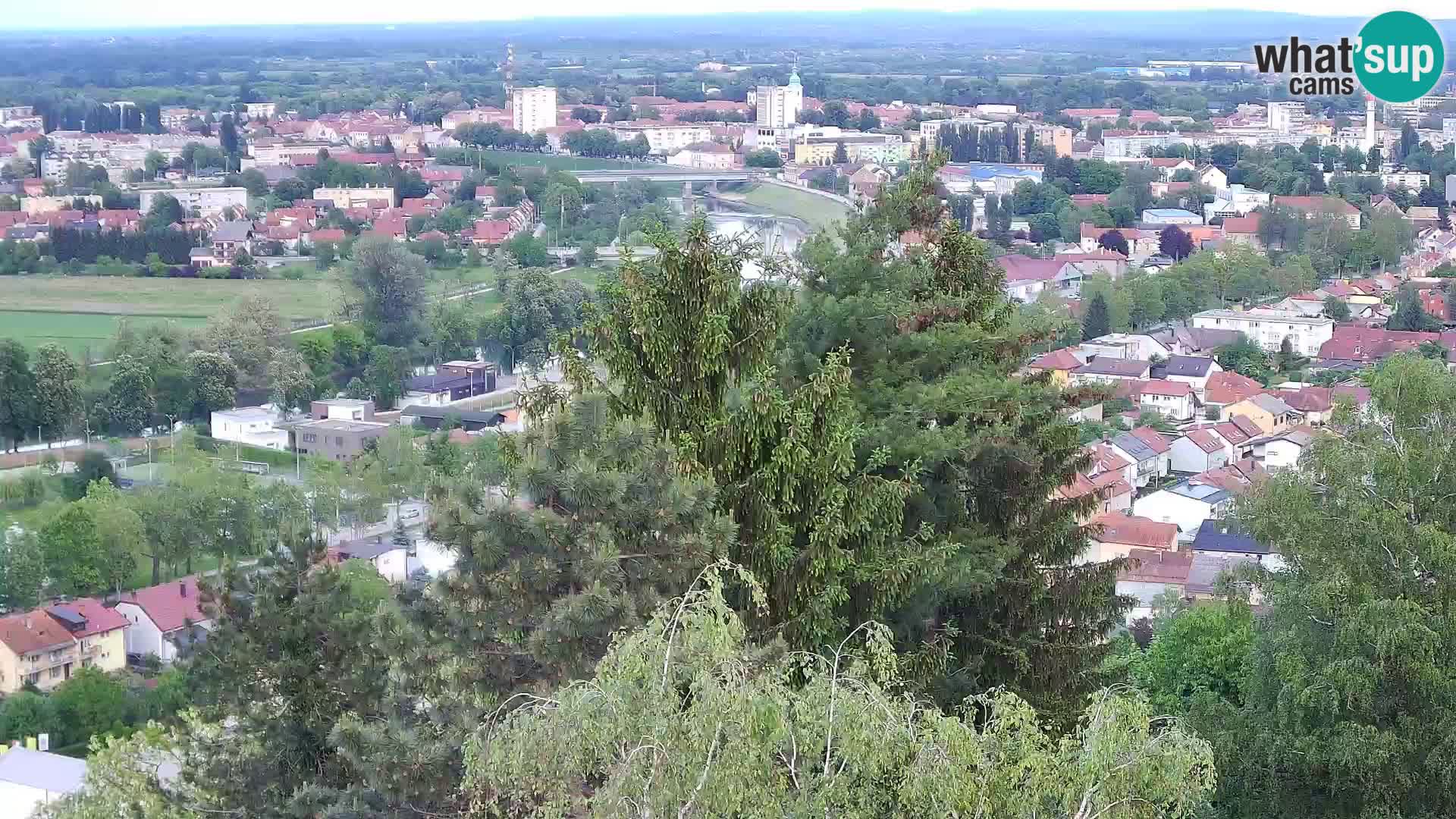 Webcam Karlovac Château Dubovac – Vue en direct de ce monument historique