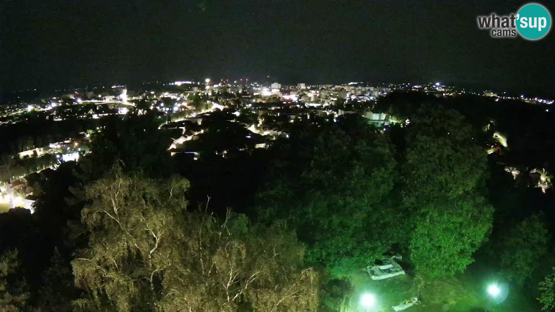 Webcam Karlovac Château Dubovac – Vue en direct de ce monument historique