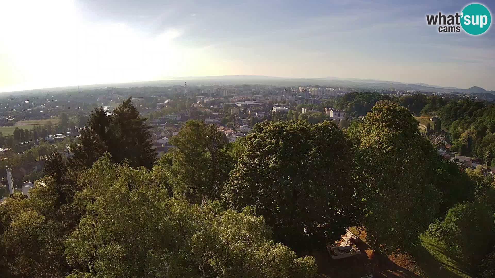 Webcam Karlovac Château Dubovac – Vue en direct de ce monument historique
