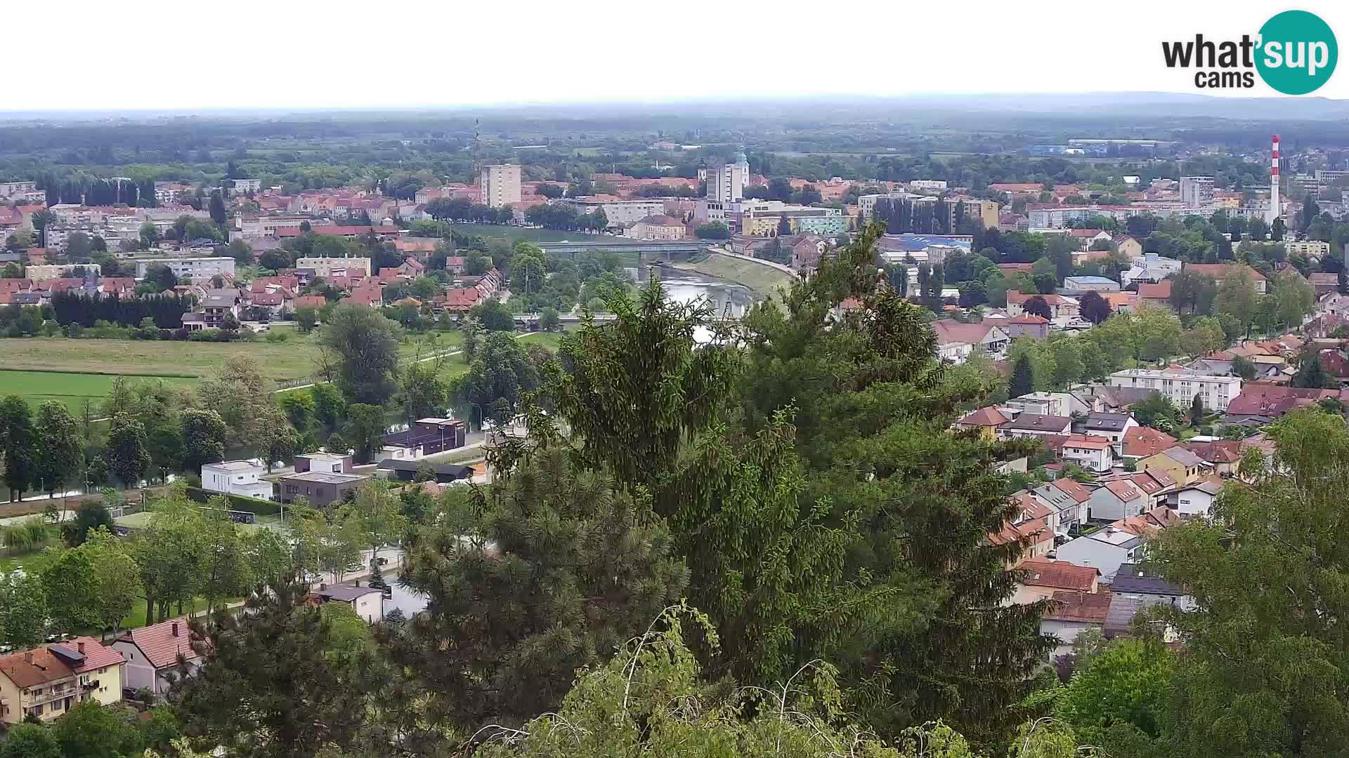 Webcam Karlovac Dubovac Castle – Live View of Karlovac’s Historic Landmark