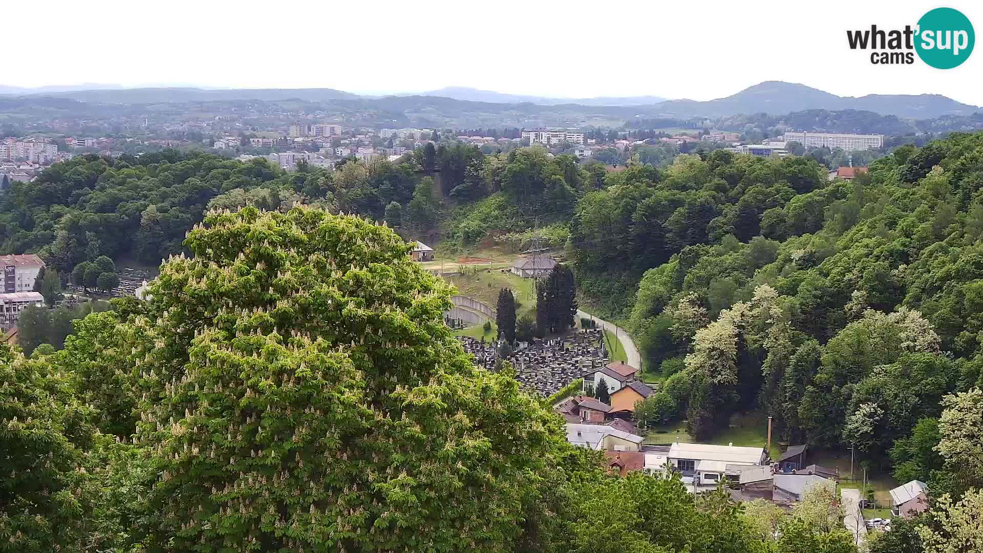 Webcam Karlovac Château Dubovac – Vue en direct de ce monument historique