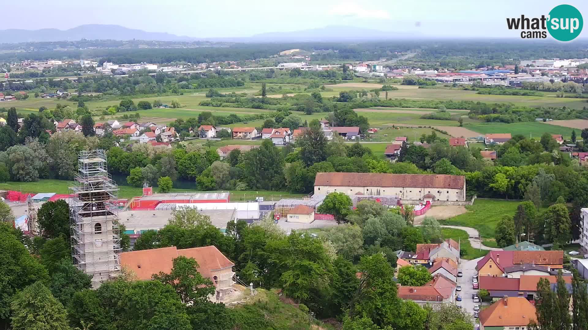 Webcam Karlovac Dubovac Castle – Live View of Karlovac’s Historic Landmark
