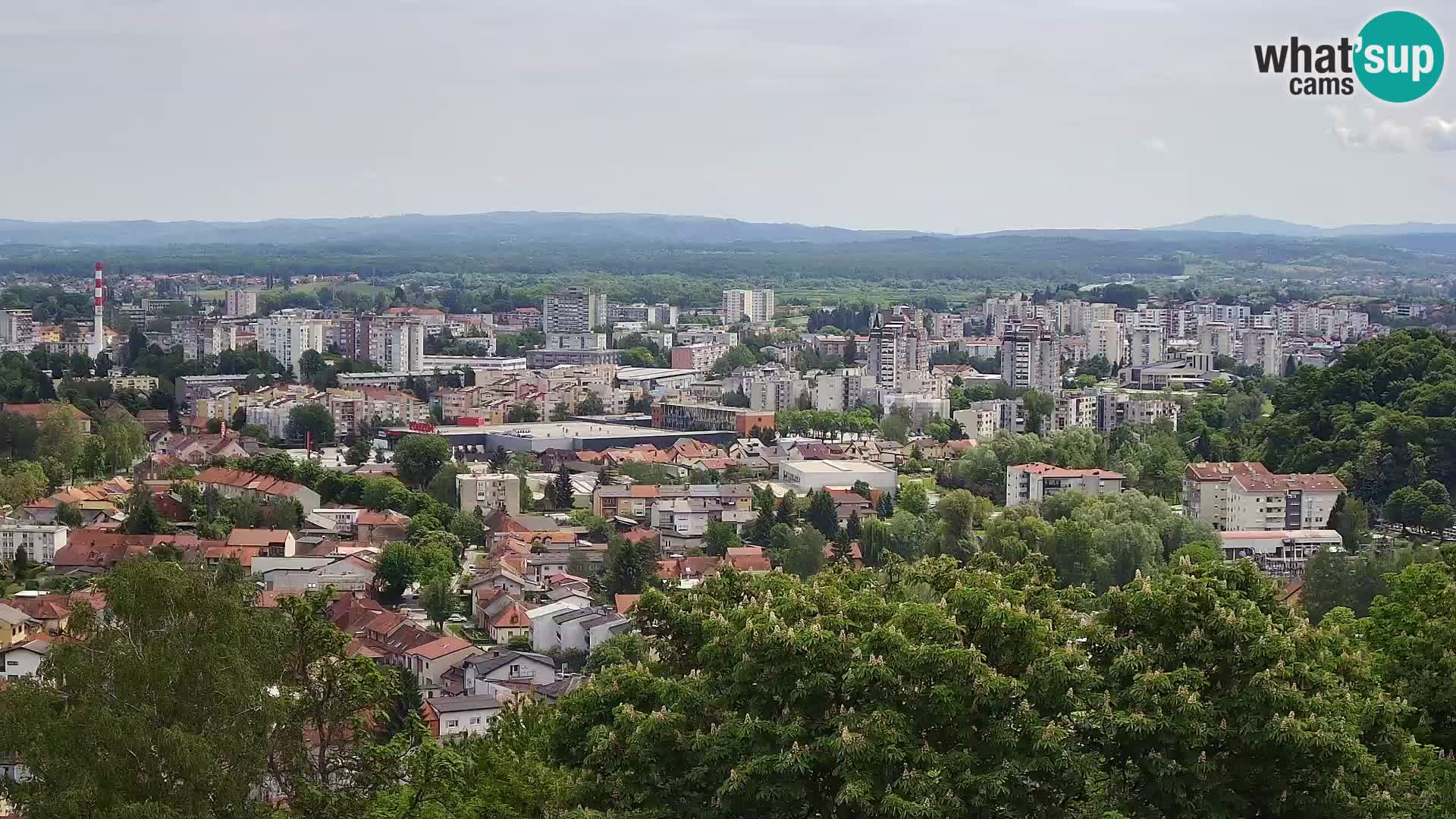 Webcam Karlovac Dubovac Castle – Live View of Karlovac’s Historic Landmark