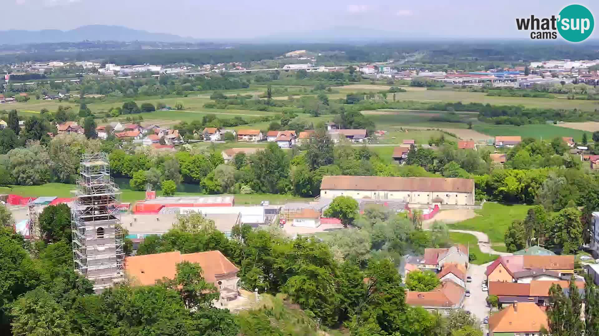 Webcam Karlovac Château Dubovac – Vue en direct de ce monument historique