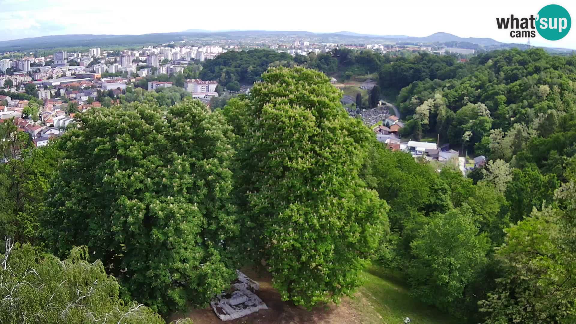 Webcam Karlovac Dubovac Castle – Live View of Karlovac’s Historic Landmark