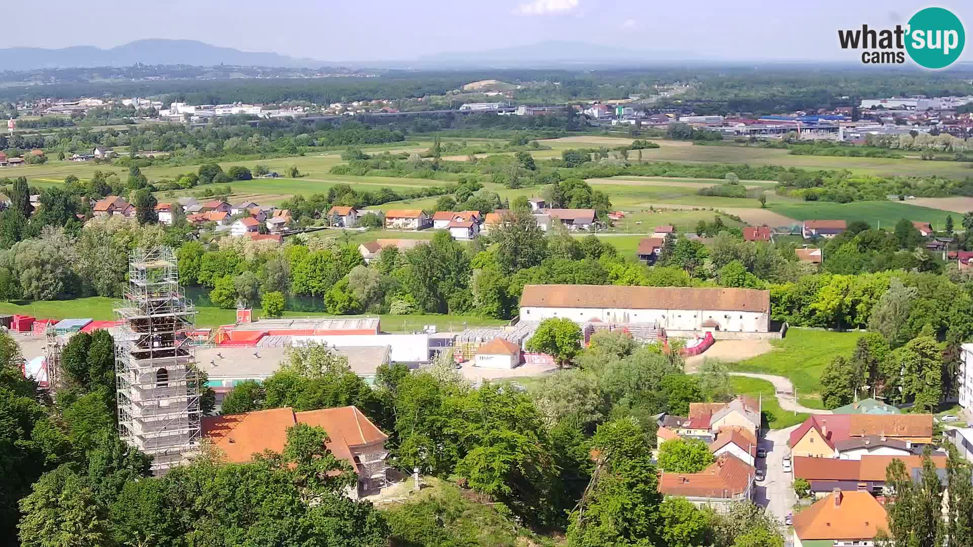 Web kamera Karlovac – Dvorac Dubovac uživo