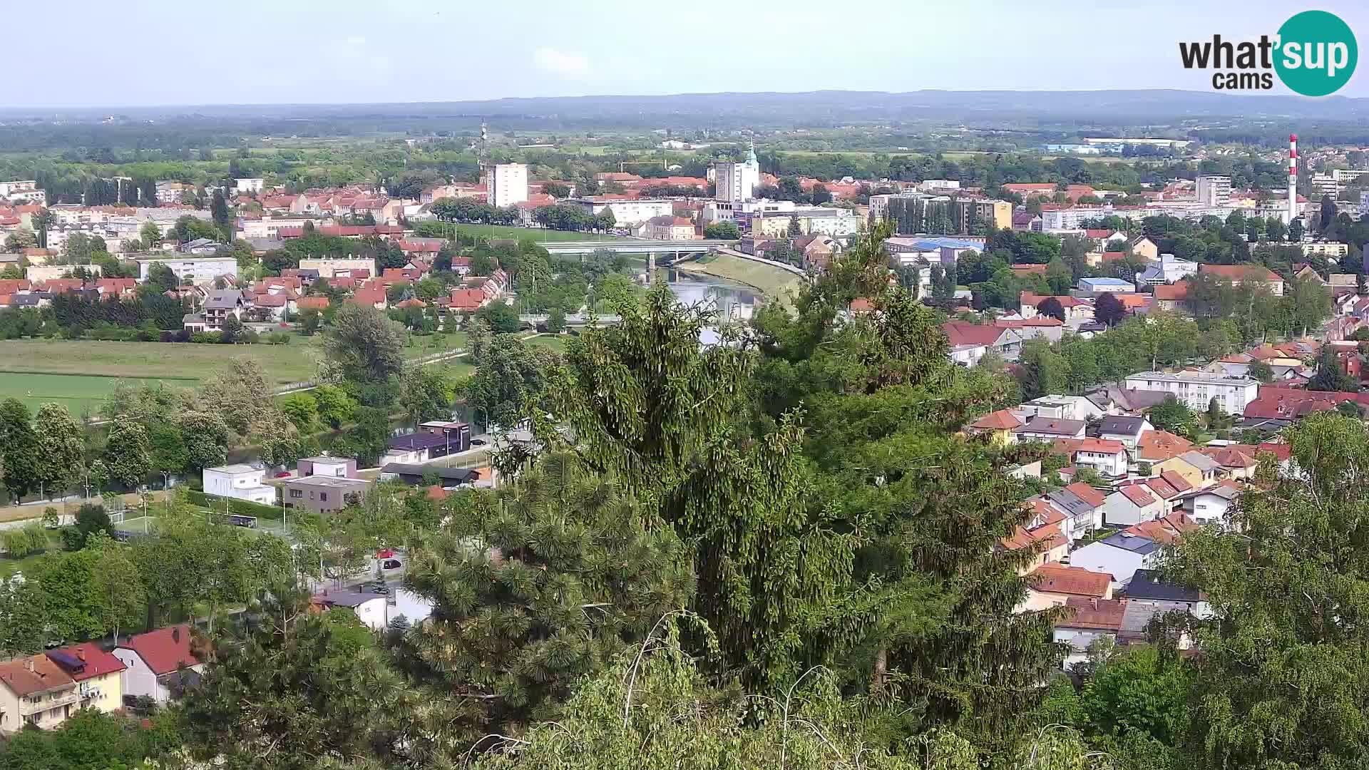 Web kamera Karlovac – Dvorac Dubovac uživo