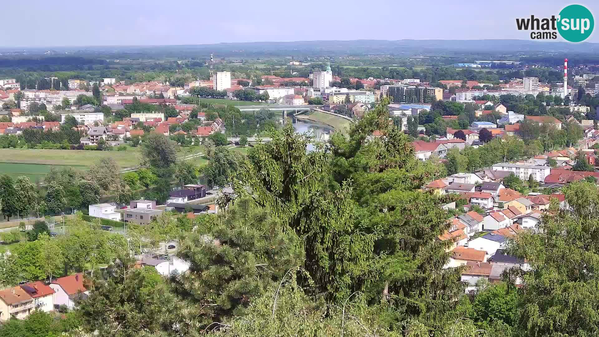 Web kamera Karlovac – Dvorac Dubovac uživo
