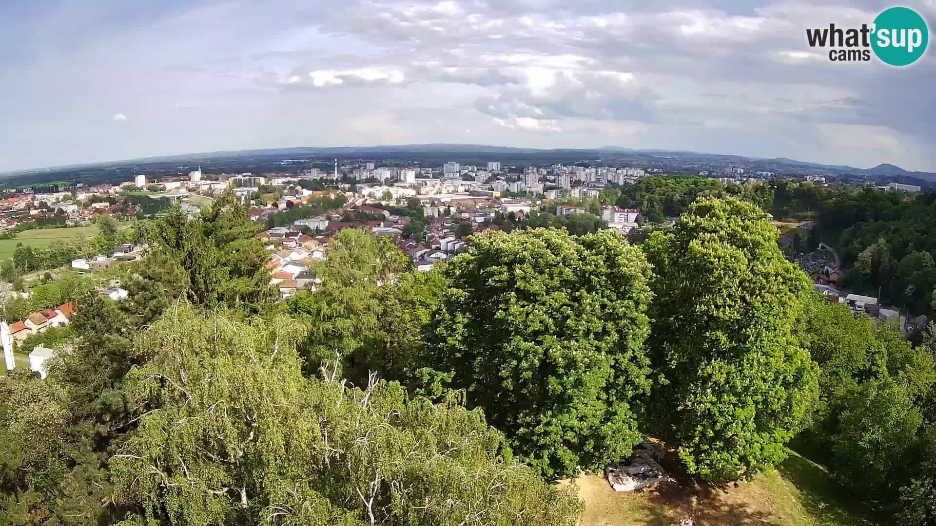 Webcam Castillo Dubovac Karlovac – Vista en directo del histórico castillo