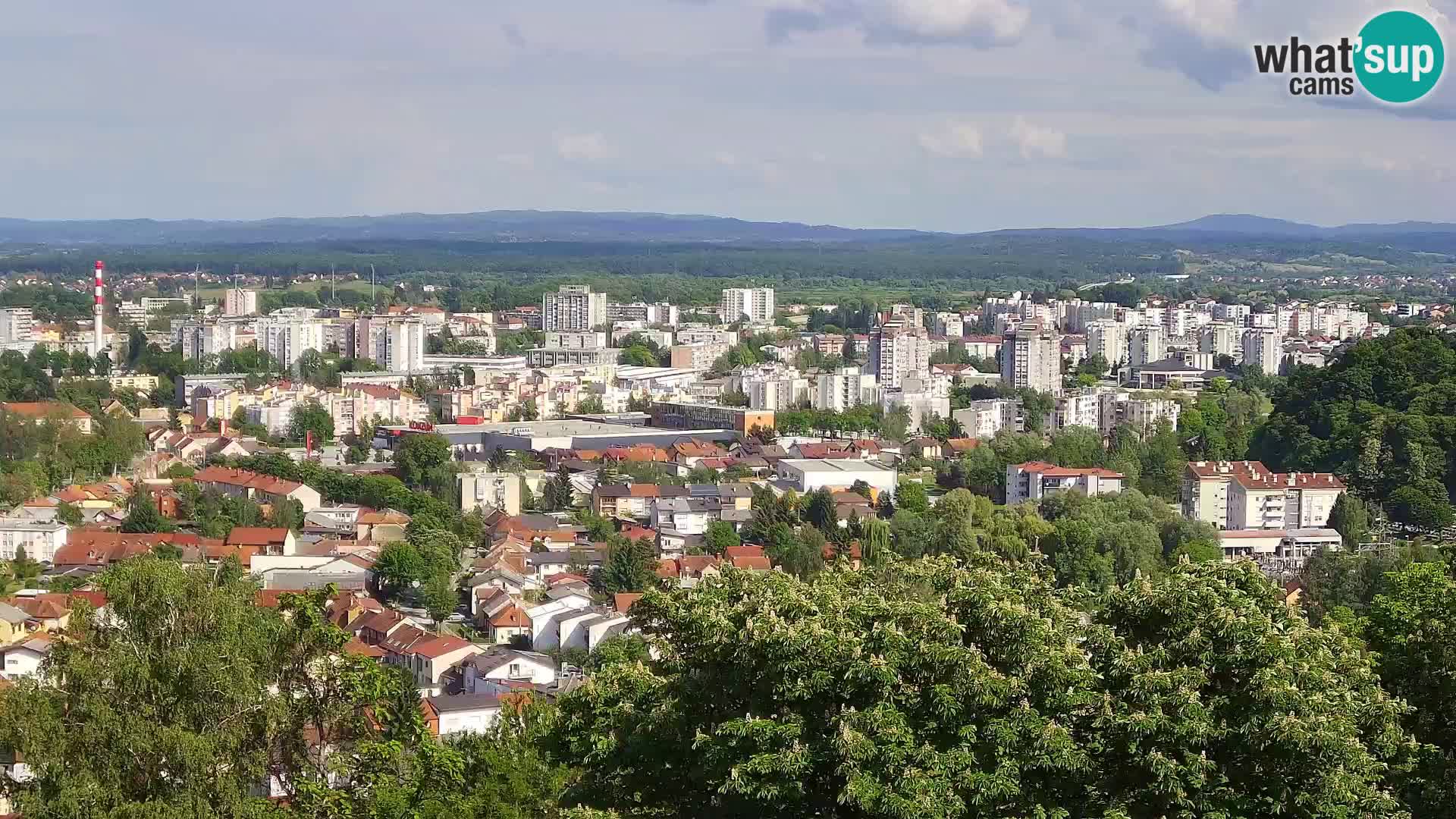 Webcam Karlovac Dubovac Castle – Live View of Karlovac’s Historic Landmark
