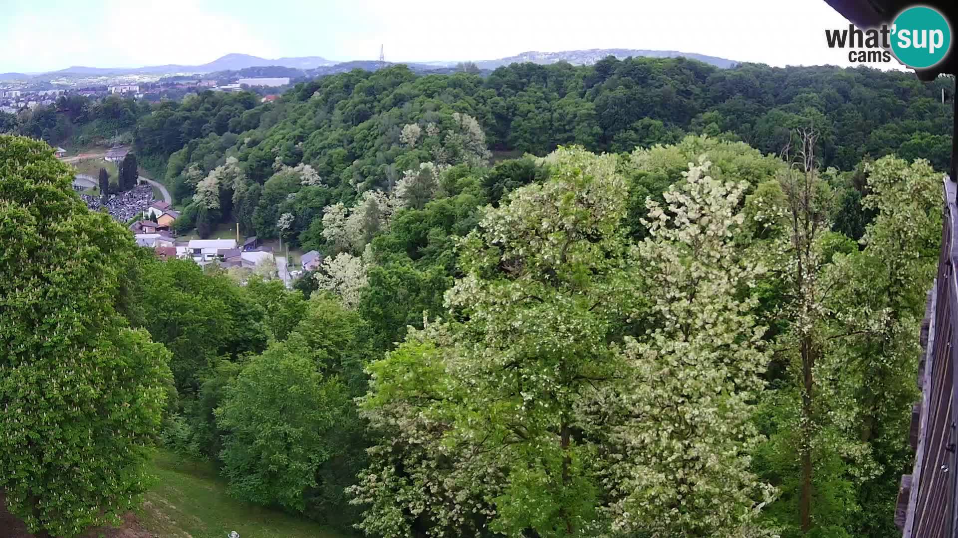 Webcam Karlovac Château Dubovac – Vue en direct de ce monument historique