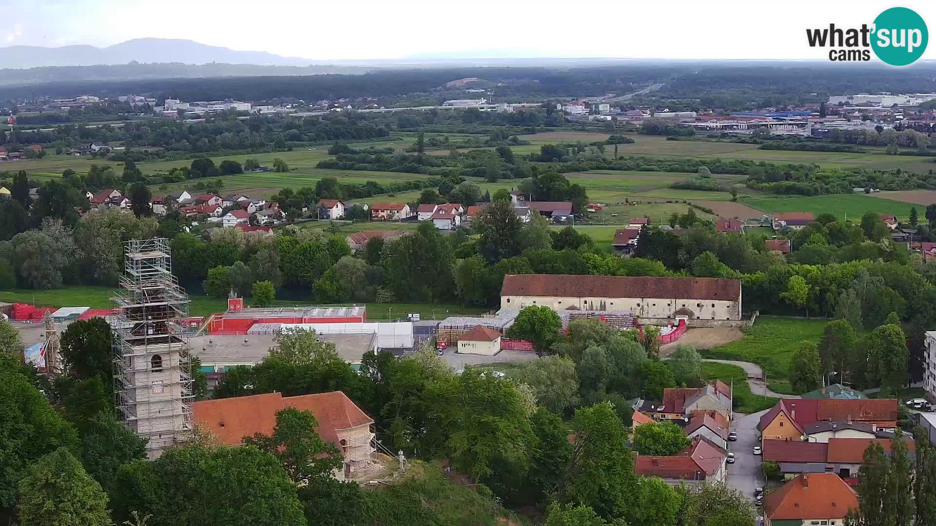 Webcam Karlstadt Burg Dubovac – Liveblick auf das historische Wahrzeichen