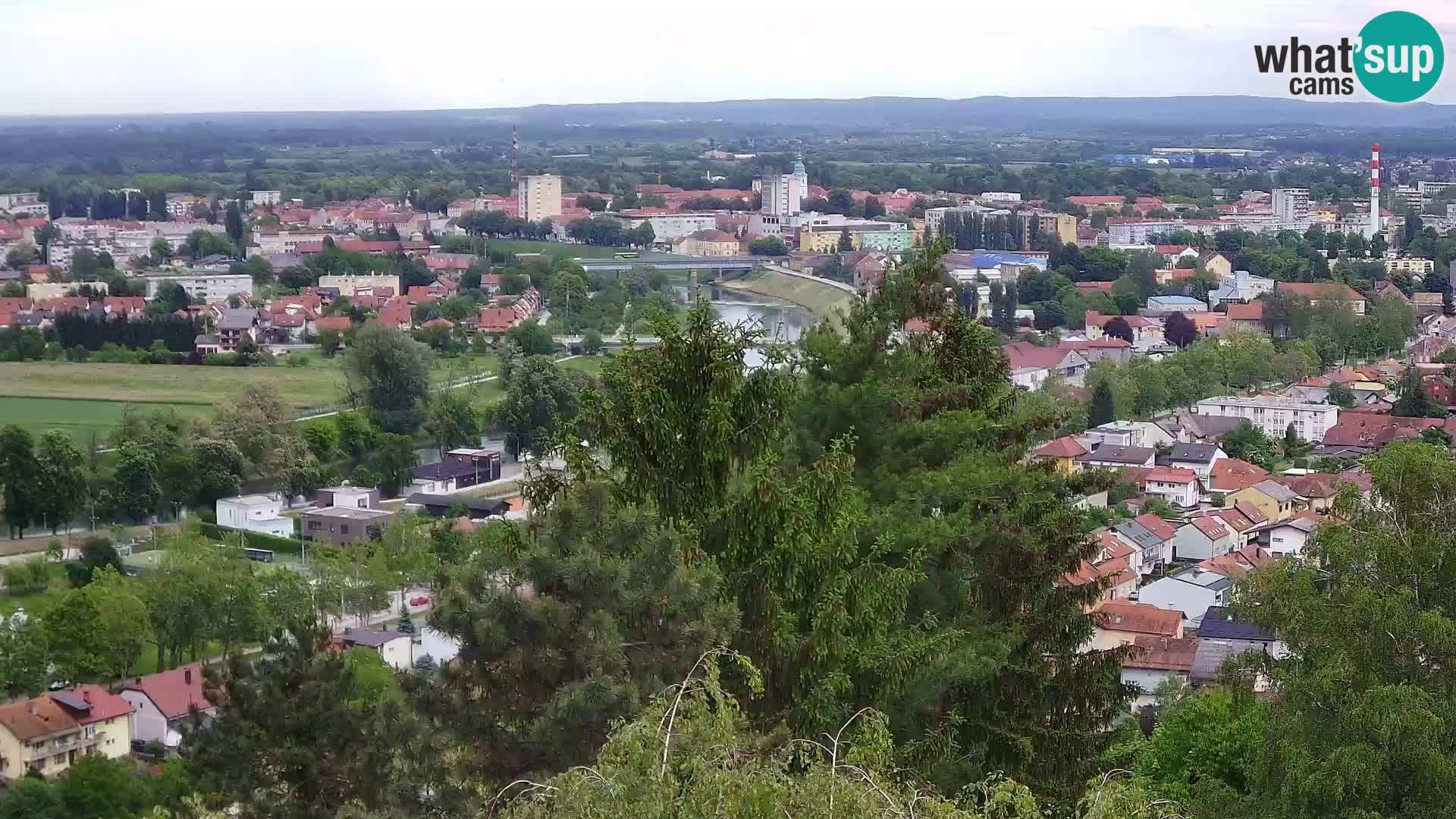 Webcam Karlovac Dubovac Castle – Live View of Karlovac’s Historic Landmark