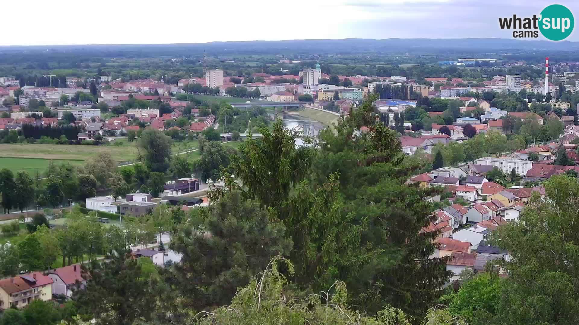 Web kamera Karlovac – Dvorac Dubovac uživo