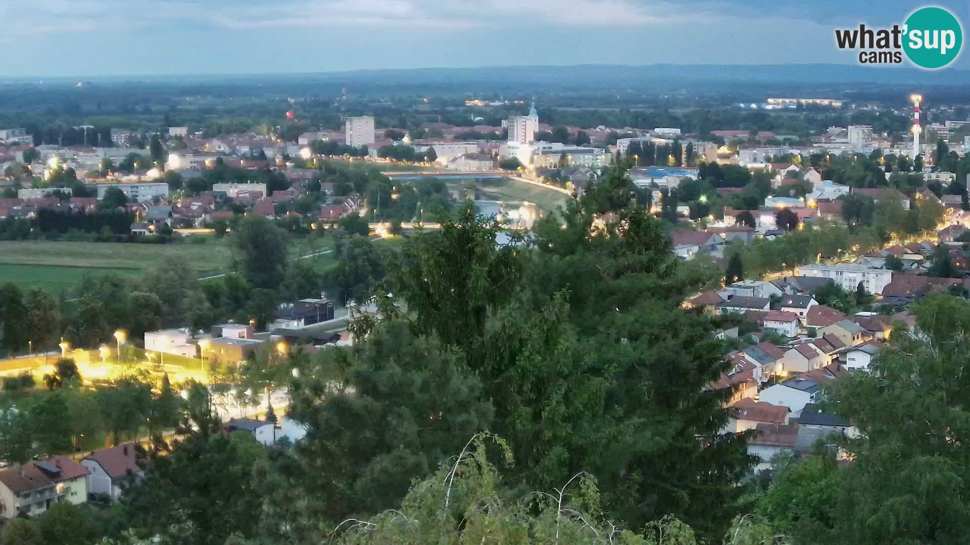 Webcam Karlovac Dubovac Castle – Live View of Karlovac’s Historic Landmark
