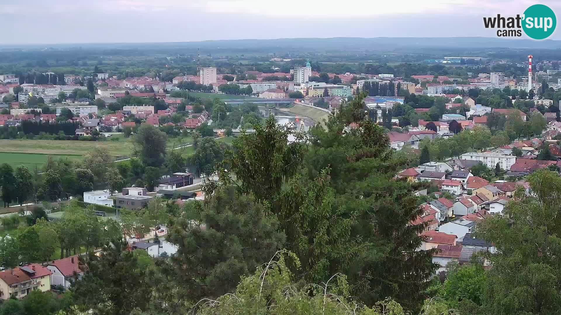 Web kamera Karlovac – Dvorac Dubovac uživo