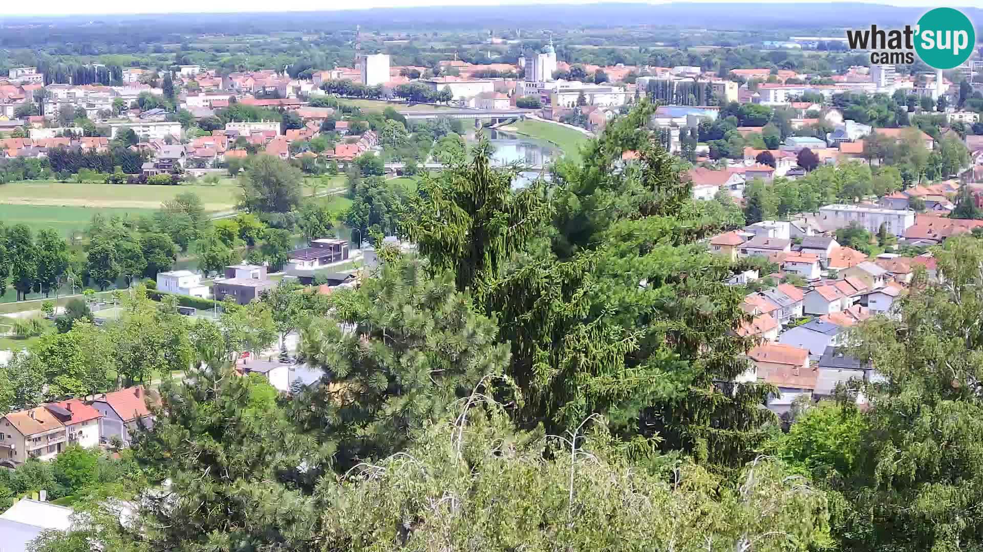 Webcam Karlovac Château Dubovac – Vue en direct de ce monument historique