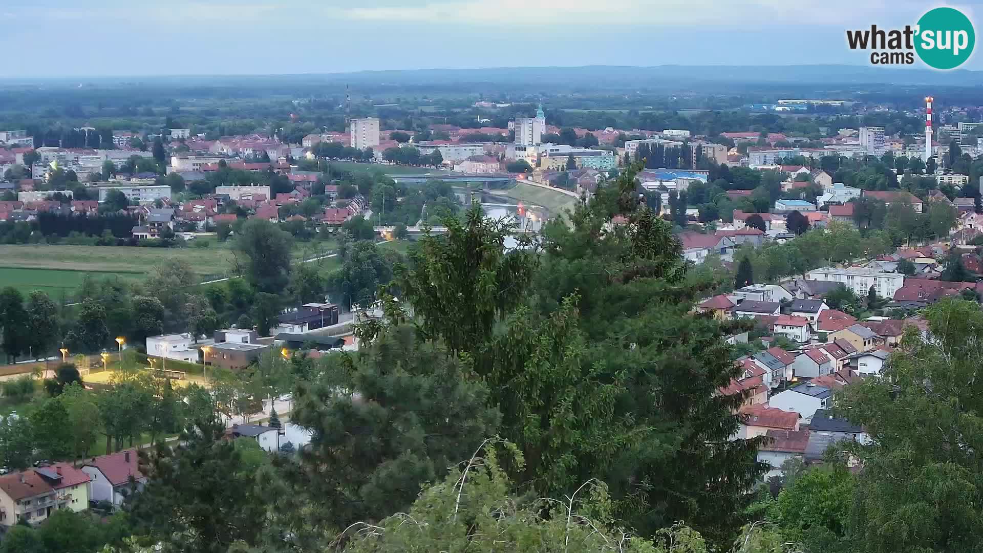 Webcam Karlovac Château Dubovac – Vue en direct de ce monument historique