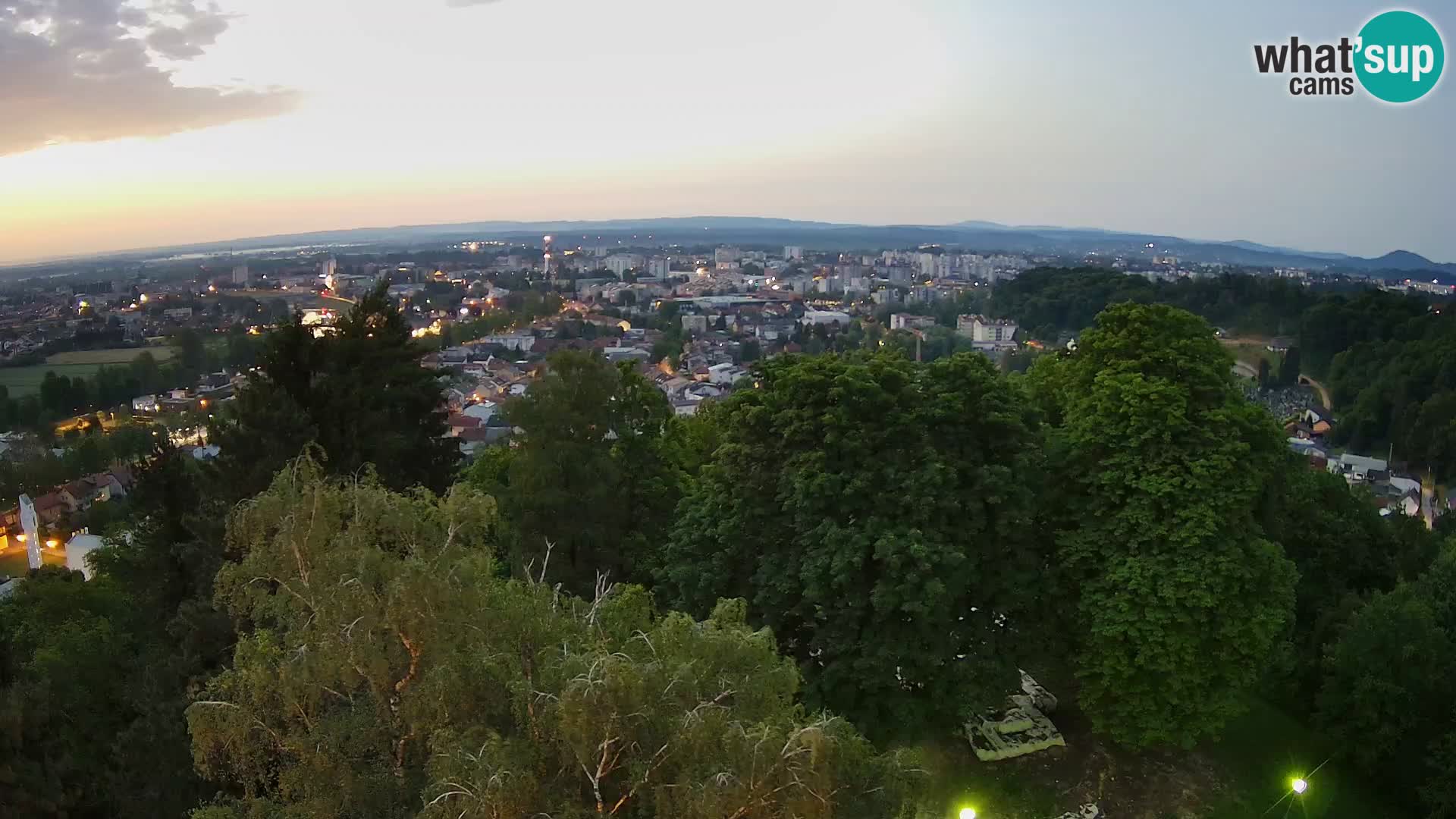 Webcam Castello Dubovac Karlovac – Vista Live sul Castello Storico