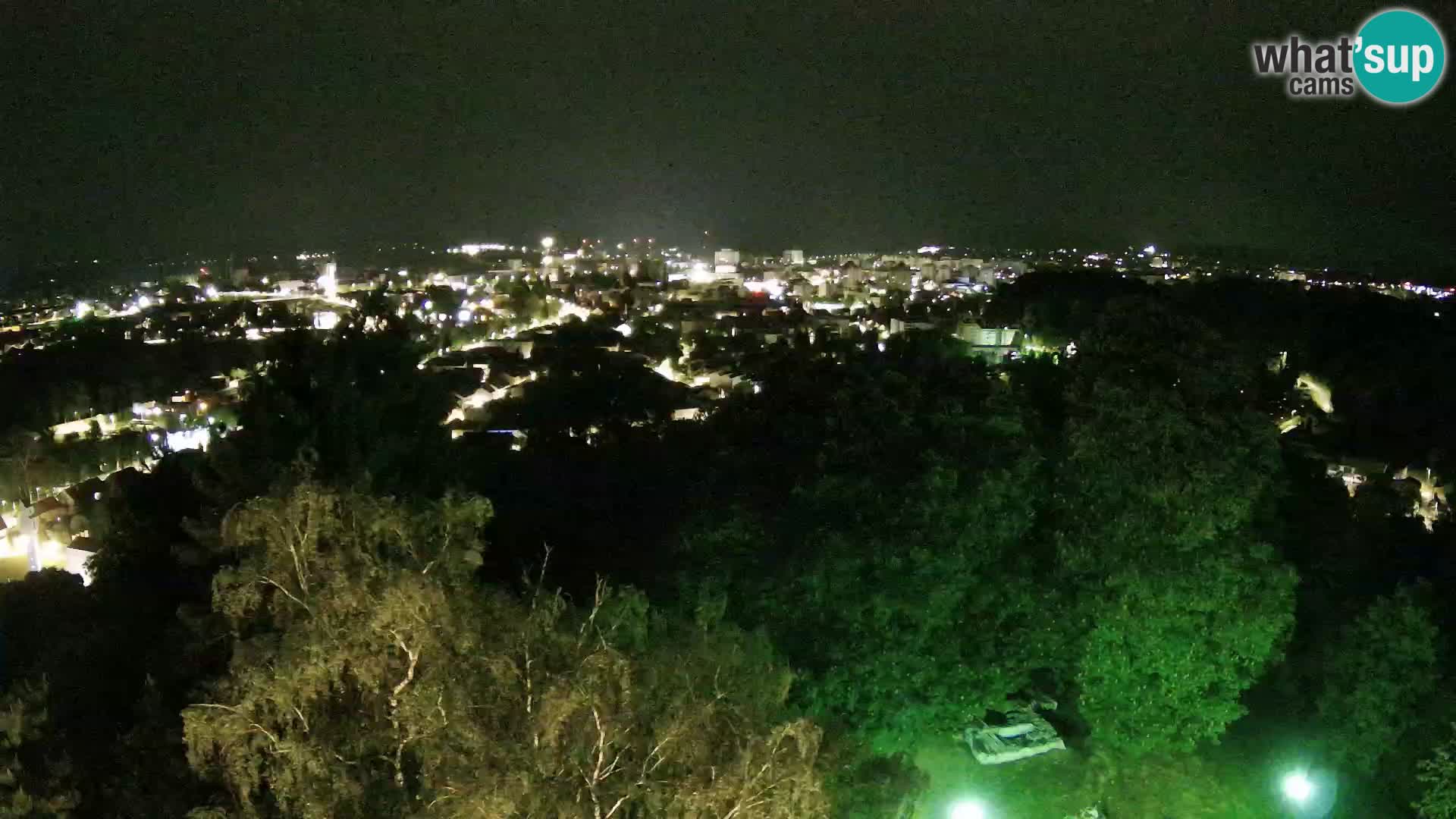 Webcam Karlovac Dubovac Castle – Live View of Karlovac’s Historic Landmark