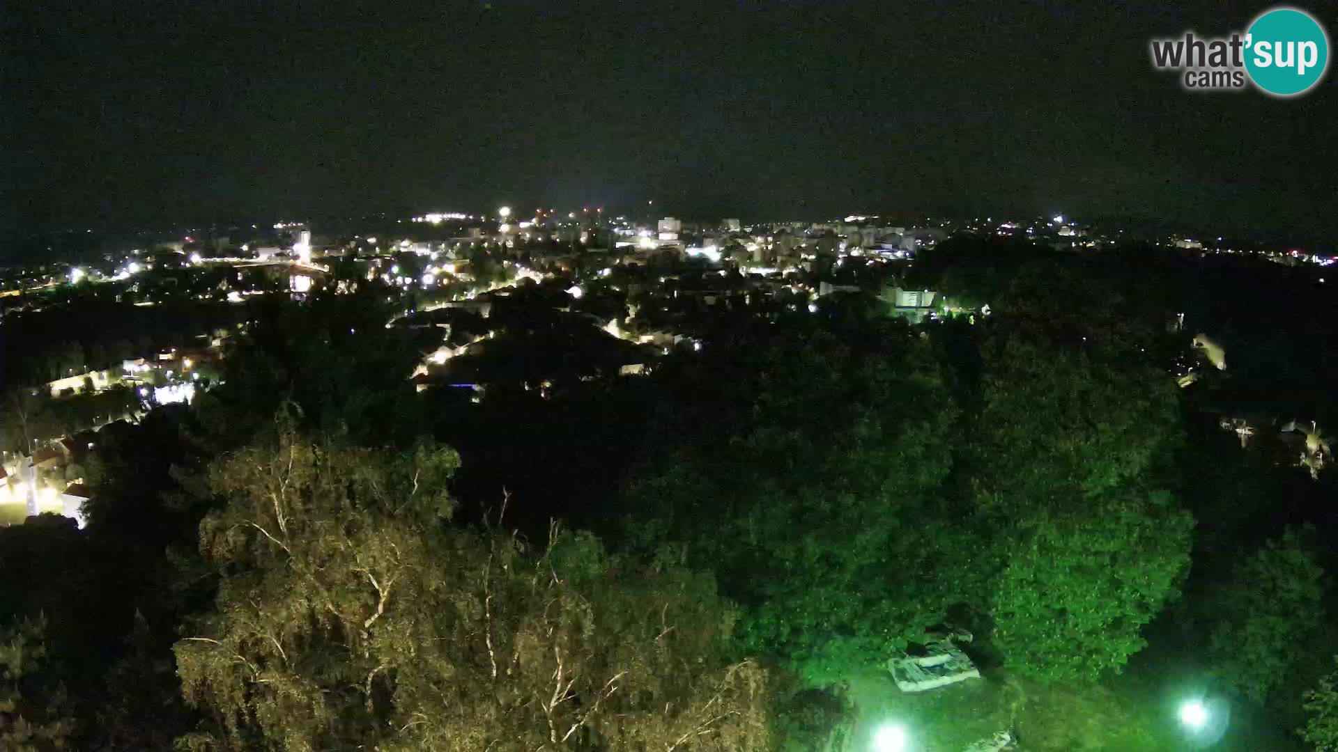 Webcam Karlovac Dubovac Castle – Live View of Karlovac’s Historic Landmark